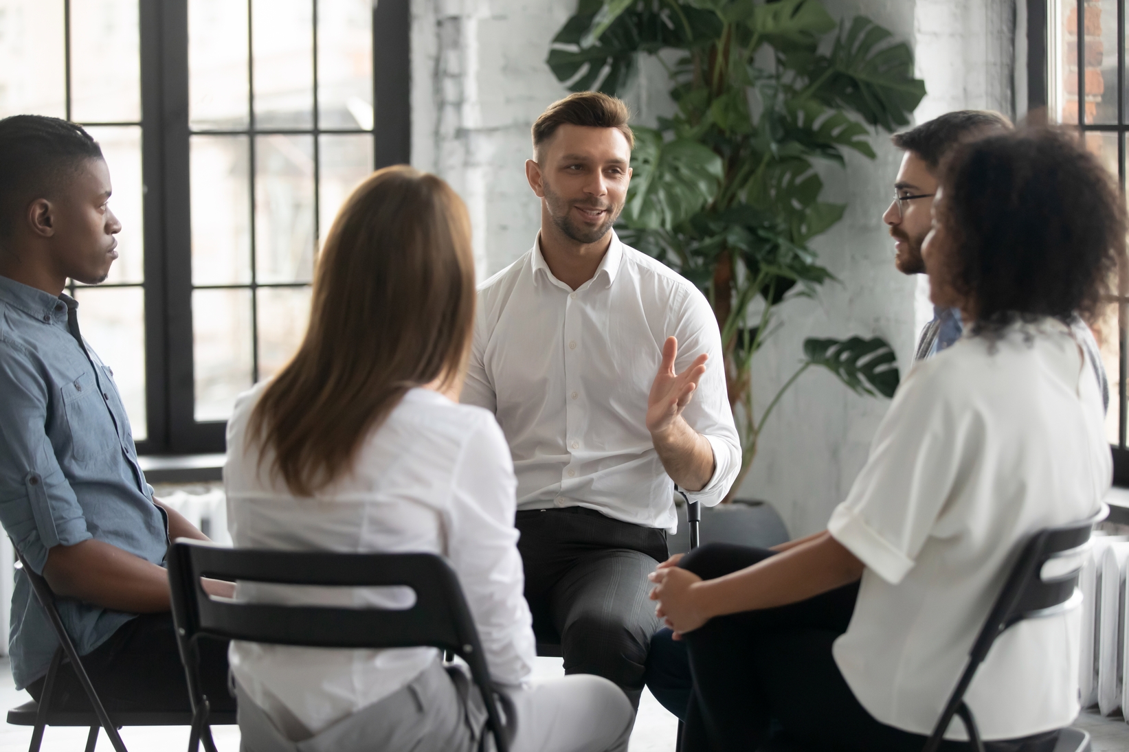 Weiterbildung für Sozialarbeiter im Gruppen-Coaching zur beruflichen Weiterentwicklung